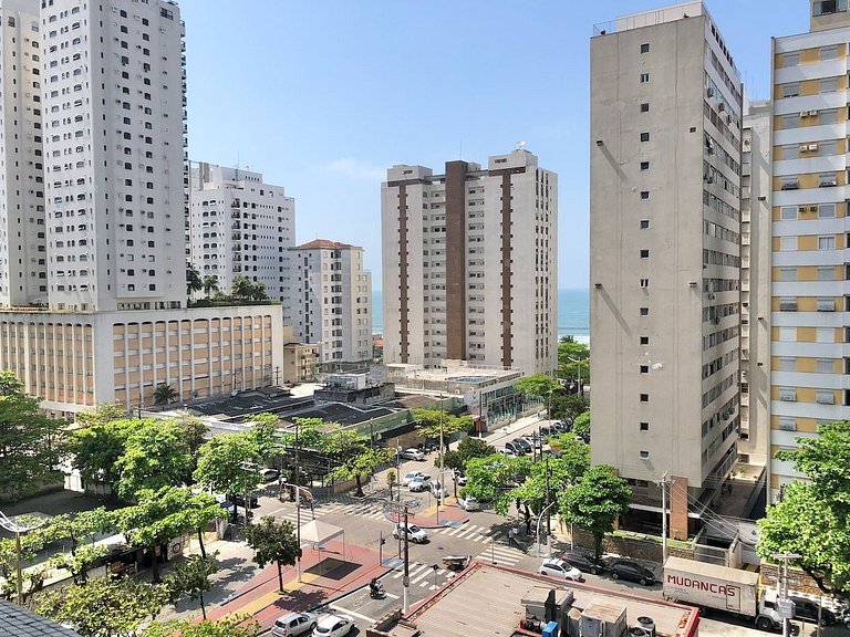 Apartamento Vista Mar nas Pitangueiras com 1 Vaga