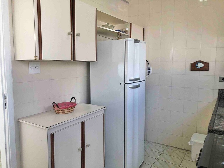 Pé na Areia: 3 Dorms com Vista Deslumbrante