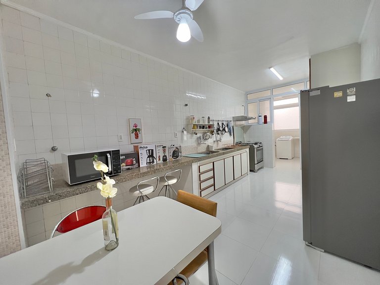 Apê de Luxo Vista Mar c/5 Quartos - Wi-Fi e 1 Vaga