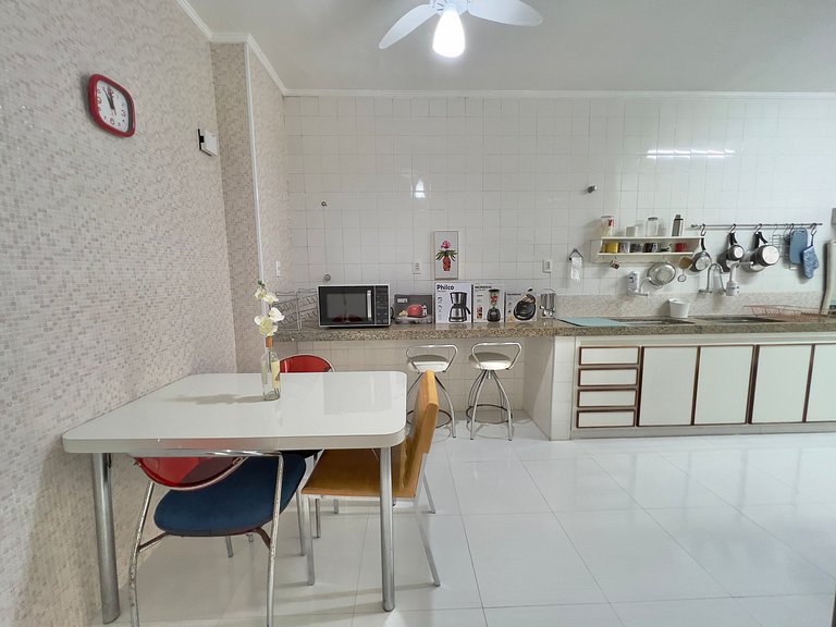 Apê de Luxo Vista Mar c/5 Quartos - Wi-Fi e 1 Vaga
