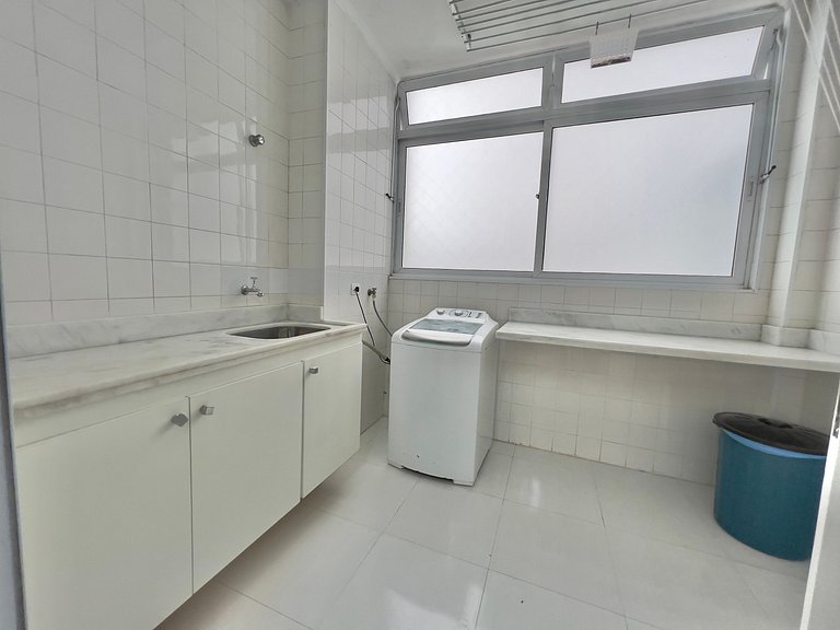 Apê de Luxo Vista Mar c/5 Quartos - Wi-Fi e 1 Vaga