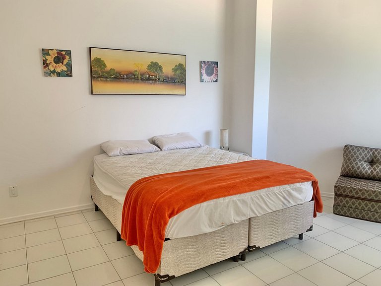 Apê de Luxo Vista Mar c/5 Quartos - Wi-Fi e 1 Vaga