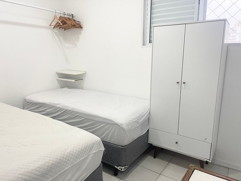 Apê de Luxo Vista Mar c/5 Quartos - Wi-Fi e 1 Vaga