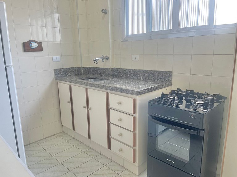 Pé na Areia: 3 Dorms com Vista Deslumbrante