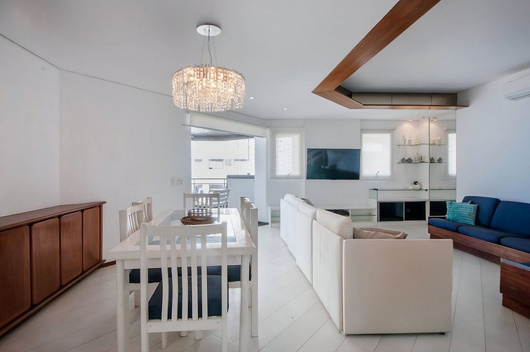 Lindo Duplex pé na areia - 3 Suítes e 2 Vagas