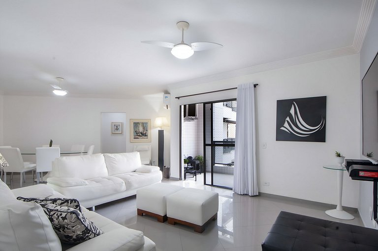 Apartamento de Luxo com Churrasqueira e 2 Vagas