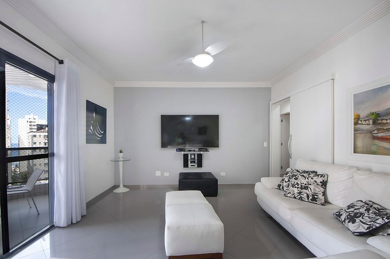 Apartamento de Luxo com Churrasqueira e 2 Vagas