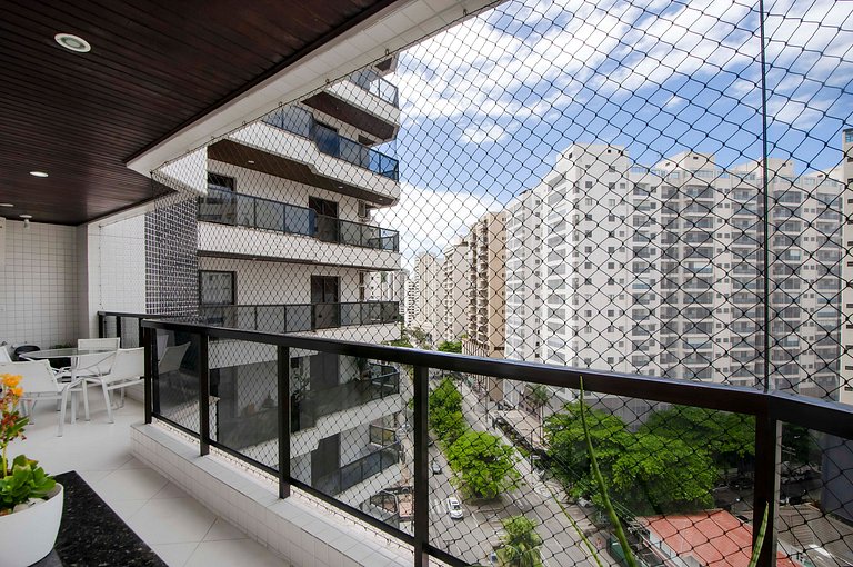 Lindo apto -Varanda com Churrasqueira e 2 vagas
