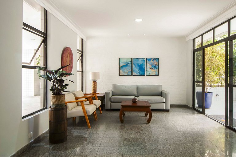 Apartamento de Luxo com Churrasqueira e 2 Vagas