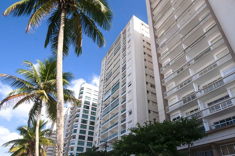 Apê Vista para o Mar e Conforto c/ 3 Dorms
