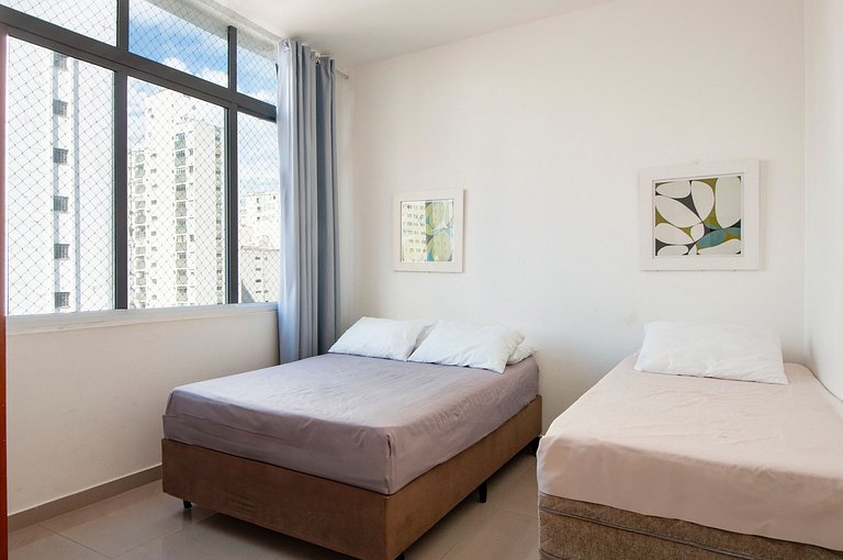 Apartamento Vista Mar nas Pitangueiras com 1 Vaga