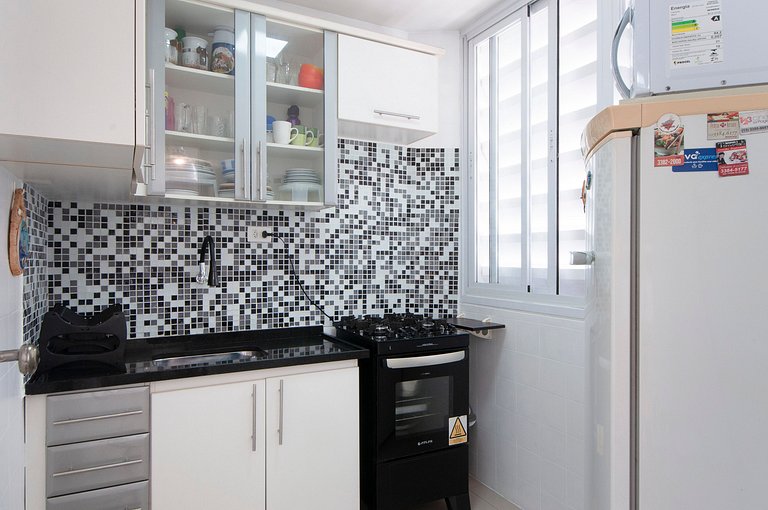 Apartamento Vista Mar nas Pitangueiras com 1 Vaga