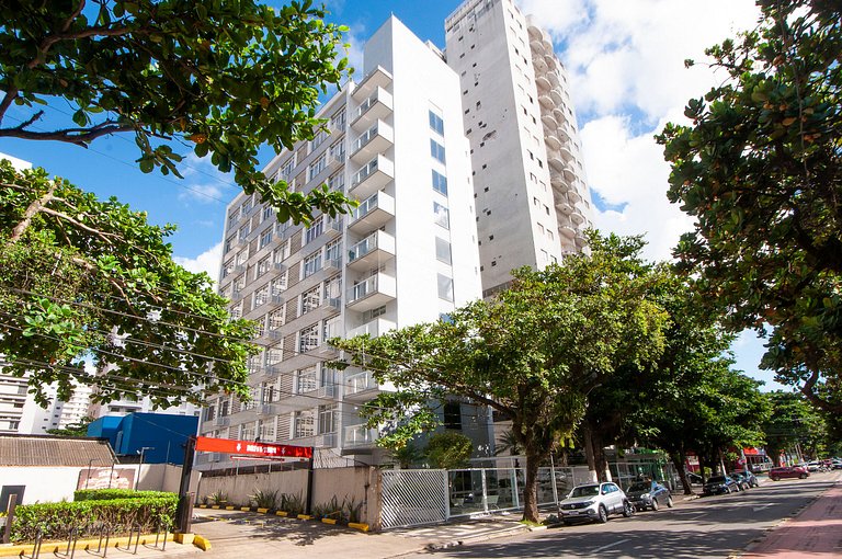 Apartamento Vista Mar nas Pitangueiras com 1 Vaga