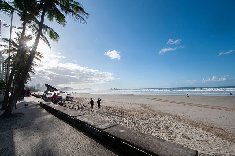 Apê Vista Mar c/ 1 Vaga - 50m Praia Pitangueiras