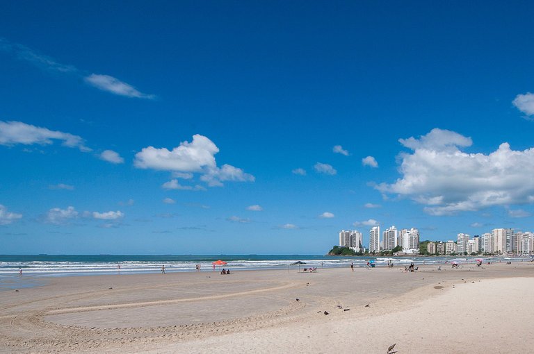 Apê Aconchegante Vista Mar - 1 Vaga