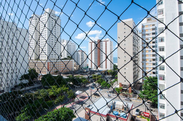 Apartamento Vista Mar nas Pitangueiras com 1 Vaga