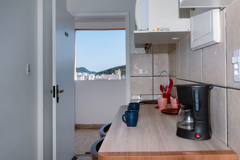 Flat Confort para Família c/Piscina e Sauna-1 Vaga
