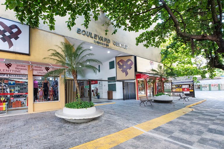 Flat Confort para Família c/Piscina e Sauna-1 Vaga