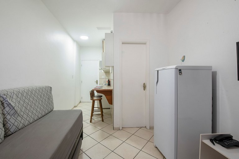 Flat Confort para Família c/Piscina e Sauna-1 Vaga